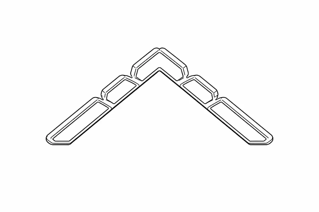139.055 Assembly bracket for flush door frame
