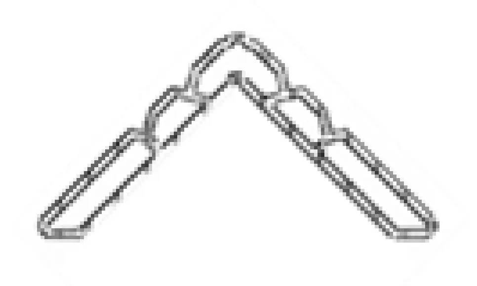 139.069 Сглобка фасадно крило вън