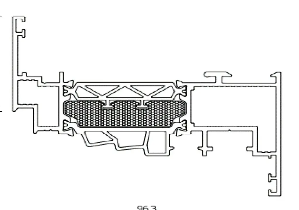 W 8711 Крило Stan/Eleg 6 м