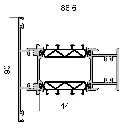 W 8721 Делител Stan/Ren 6 м