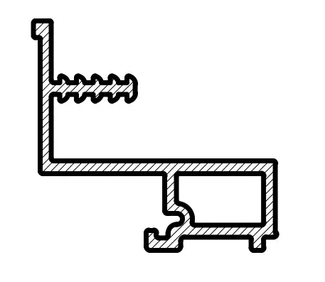 W 8753 Стъклодържач Wood 6 м