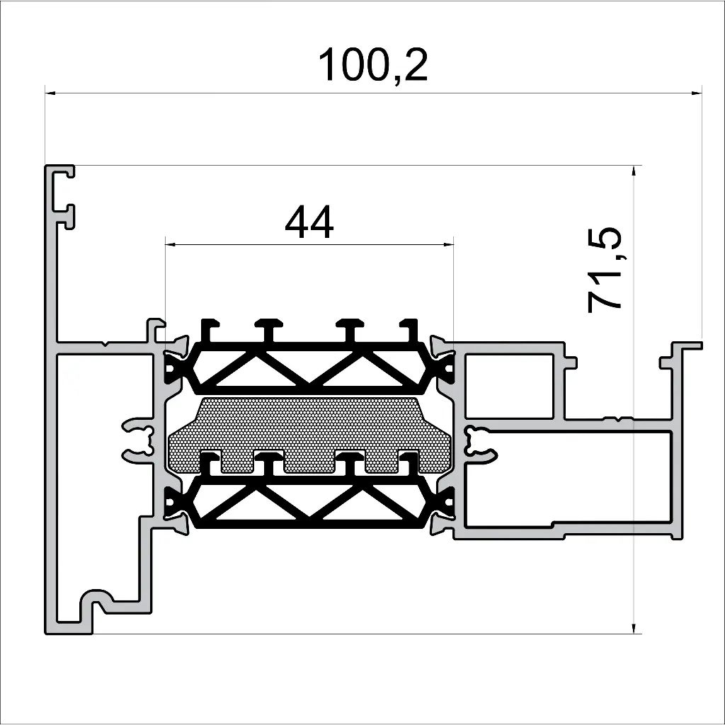 W 8733 Делител летящ 6 м