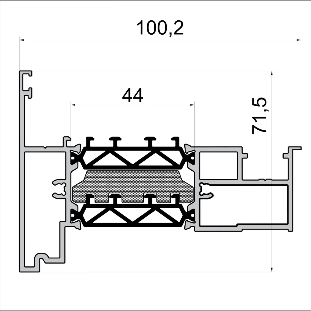 W 8733 Летящ Делител Wood 6м