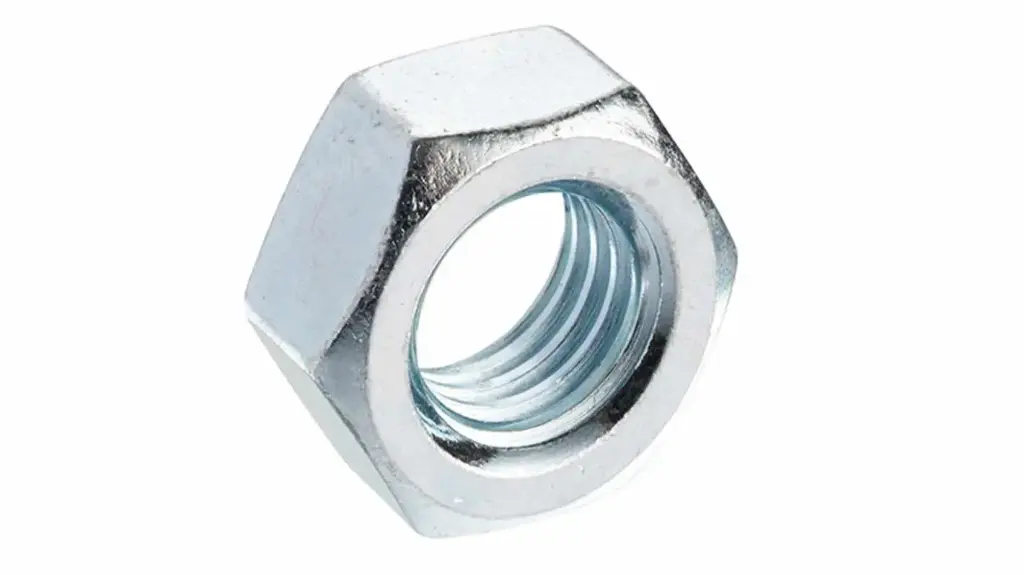 Hex Nut DIN 934 (8), Zn, M10