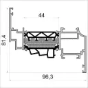 W 8714 Sash Renaissance EU – 6 m