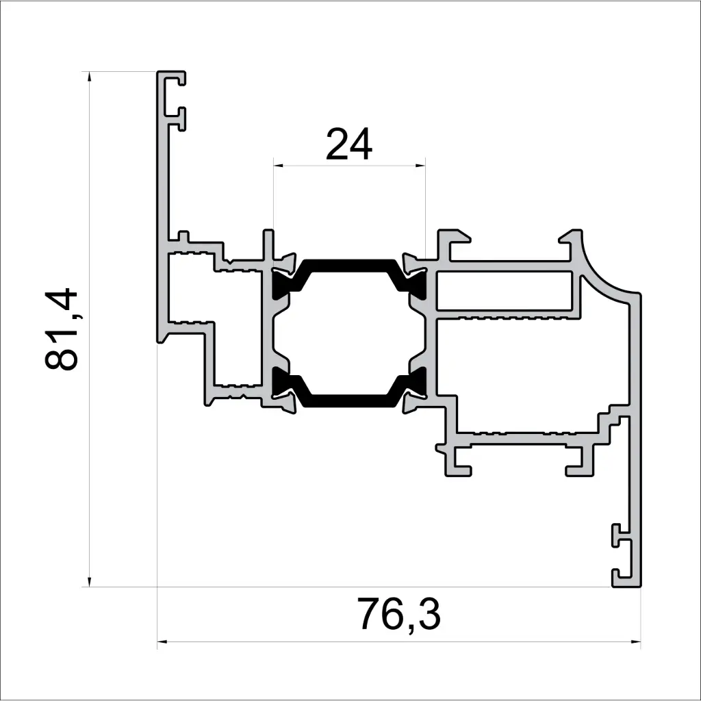 W 6714 Крило Slim Renaissance EU 6 м