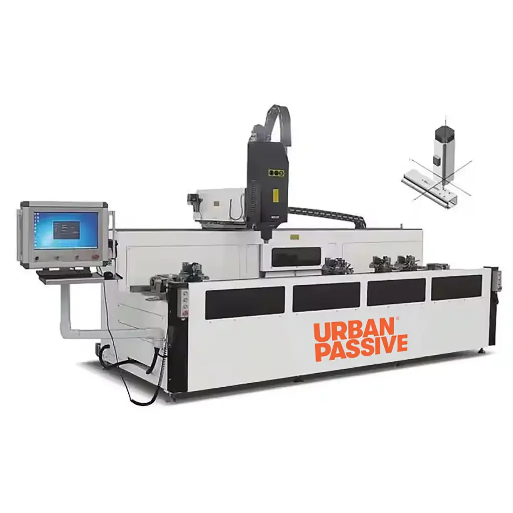 Високо скоростен пробивно фрезови CNC център