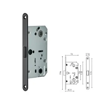 Magnetic lock for euro cylinder