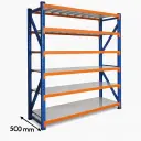 Metal Shelving Unit 6 Tier 500 mm