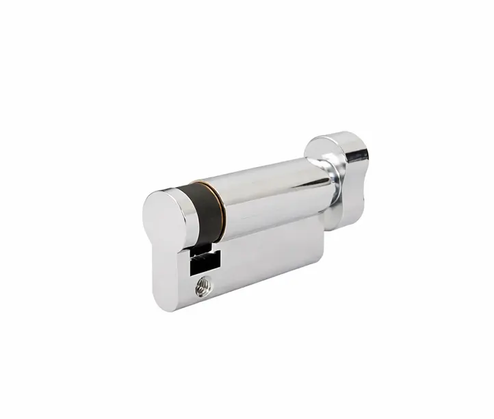 Single-sided cylinder lock with thumb turn 35+10 mm