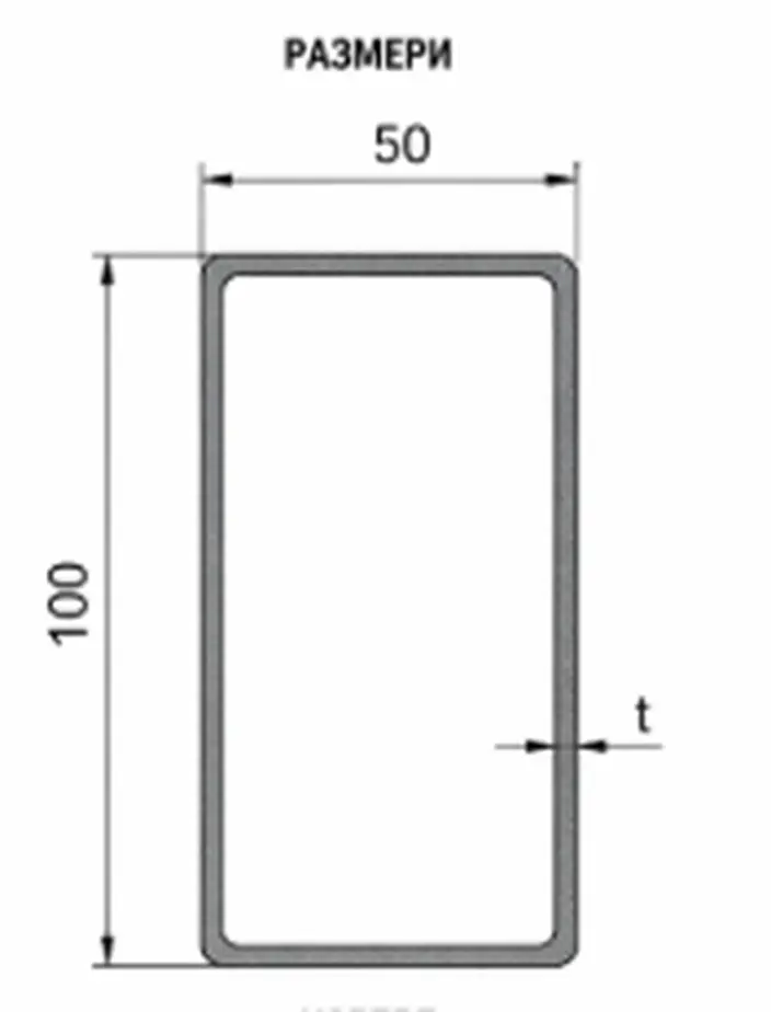 5560 50 × 100 Box Column Splice