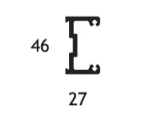 5080 Transom-to-Column Bracket Connection