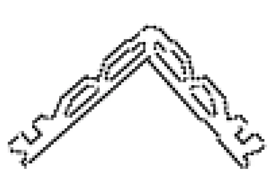 105.069 Сглобка за крило вън