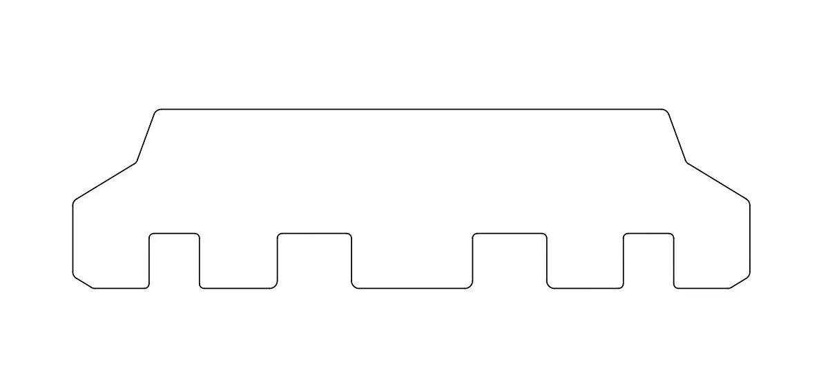 102.010 Insulation FR 43 × 11.5 / 4
