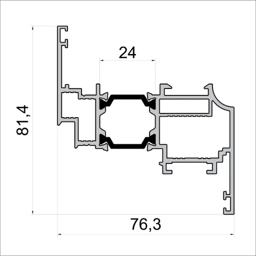 W 6714 Крило Slim Renaissance EU 6 м
