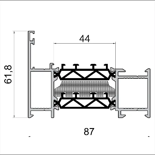 W 8701 Frame Standard / Renaissance – 6 m