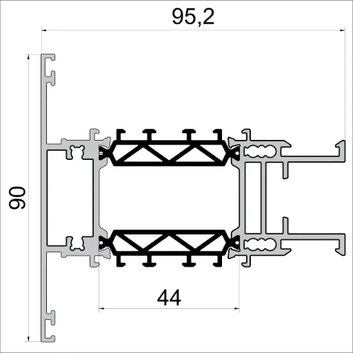 W 8723 Делител Wood 6 м