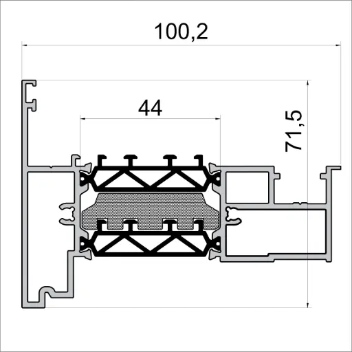 W 8733 Летящ Делител Wood 6м