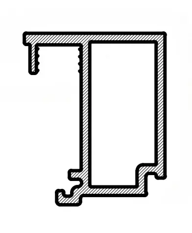 W 8752 Стъклодържач каса 6 м