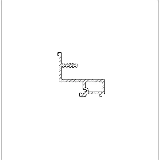 W 8753 Стъклодържач Wood 6 м