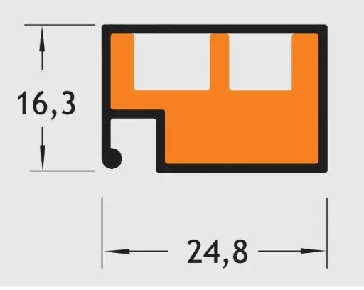 W 8770 Комарник крило 