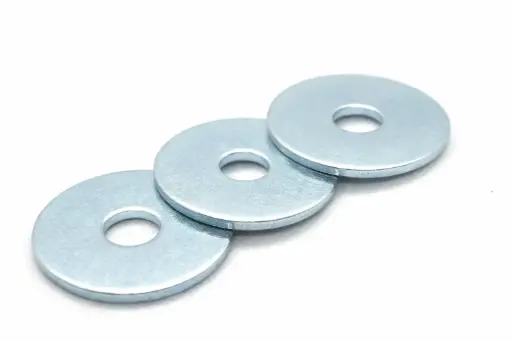 Flat Washer, Zn, M10 × 40