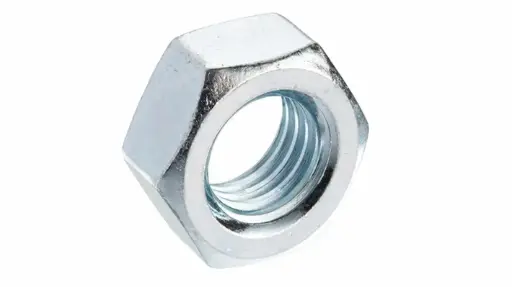Hex Nut DIN 934 (8), Zn, M10