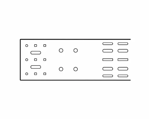 8852 Corner Base Plate for Structural Facade