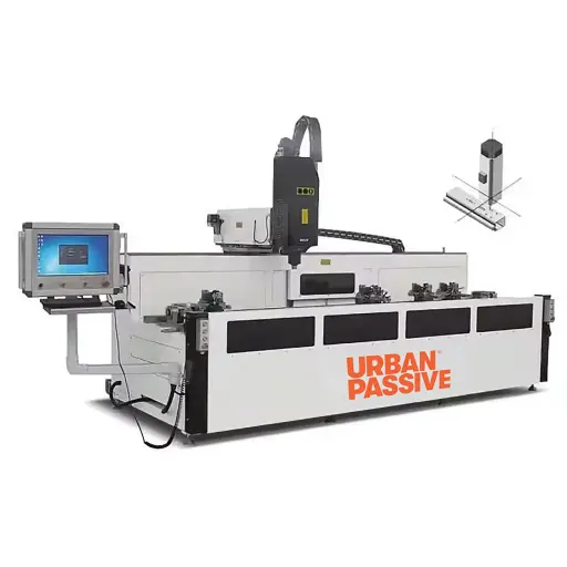 Високо скоростен пробивно фрезови CNC център