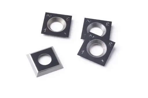 Carbide inserts for milling cutter head